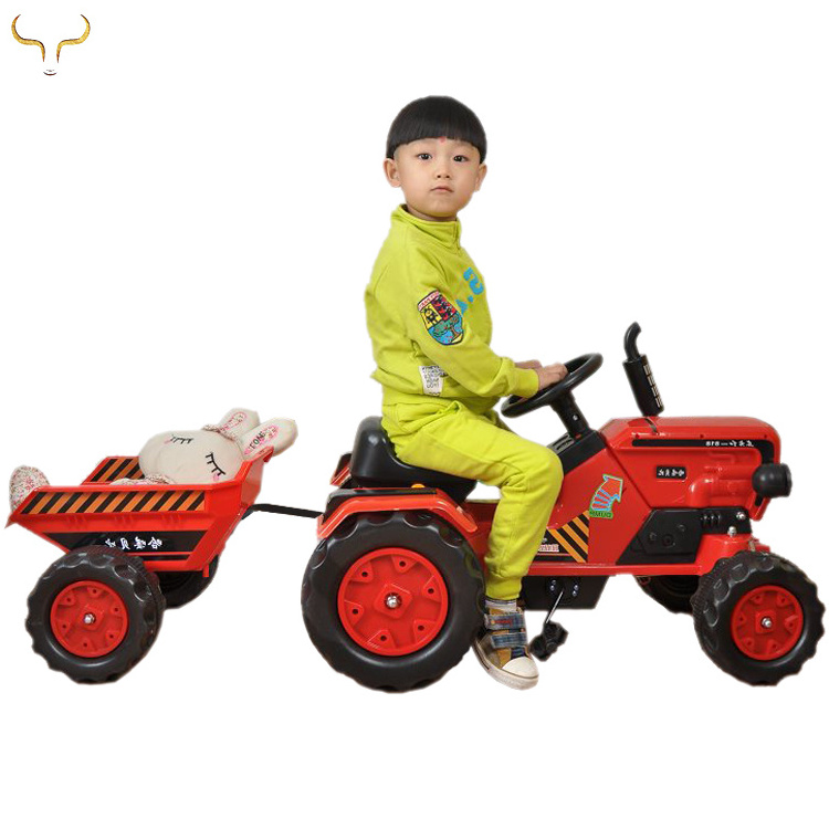 2019 best selling farm mini tractor car 4x4 electric kids ride on tractor wholesale