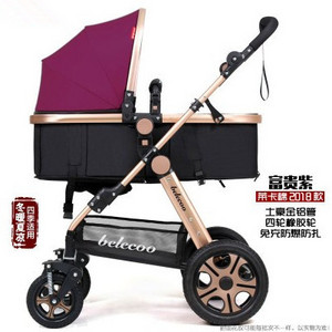 baby car seat sit n stroll 5 in 1 stroller with EVA wheels / baby carbon fiber stroller with sunshade/ baby doll double stroller