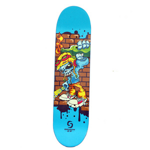 2019 New 7 Layer 100% Canadian Maple Free Sample Skateboard , 4 Wheels Longboard Deck Skateboard Complete