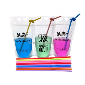 Custom Printing Plastic Juice Drink Bag Manufacturers /plastic Straw Bag /capri Sun Fruit Juice Pouch