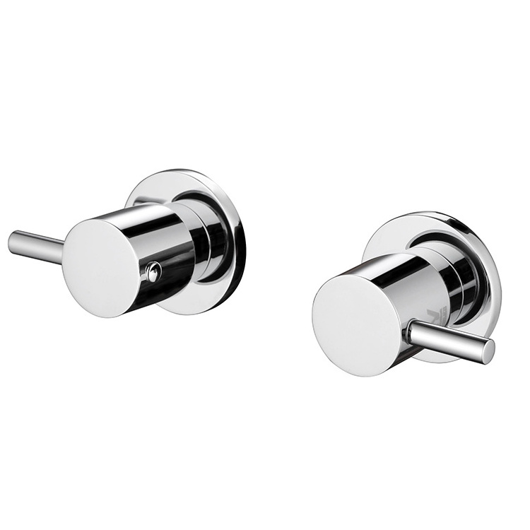 HITILE Low Price Wall Tap Assemblies Ceramic Cartridge Faucet Diverter Valve Bathroom Fixtures Shower Faucets And Valves