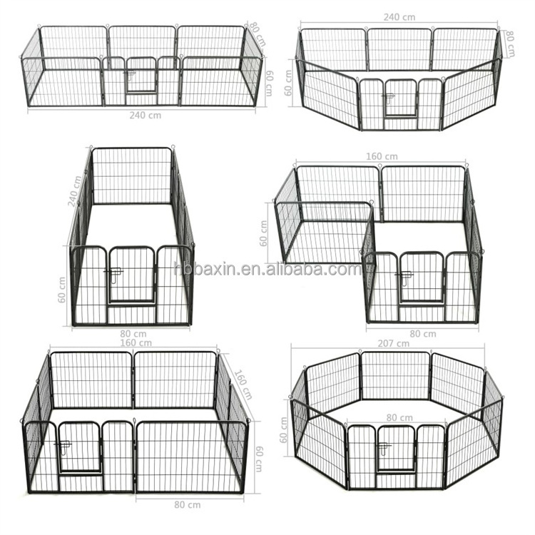 galvanized Outdoor Chain Link Dog Kennel Designs for sale