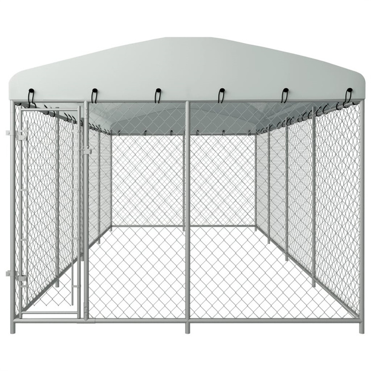 galvanized Outdoor Chain Link Dog Kennel Designs for sale