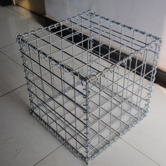 Garden fence Welded Galvanized Gabion Baskets Sizes for retaining wall