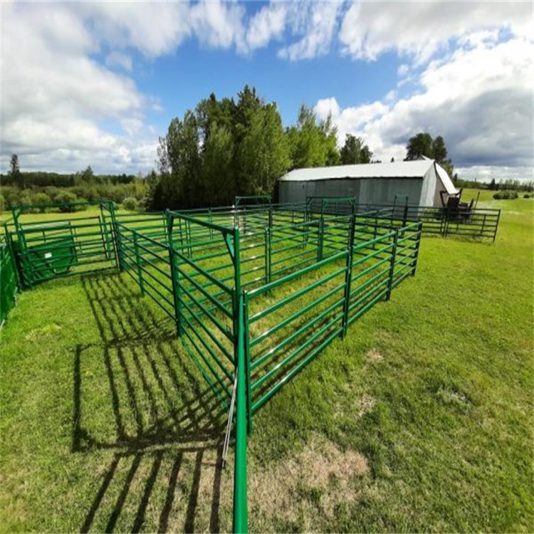 Cow Sheep Fence Panels  Round Yard Pens Farm Fence Panels Welded Heavy Duty Galvanized Corral Panels Cattle Horse