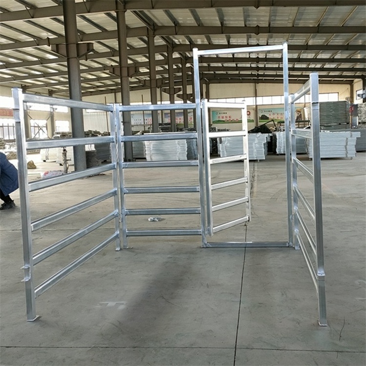 5ft 6ft 7ft 8ft galvanized ranch cattle horse fence panels