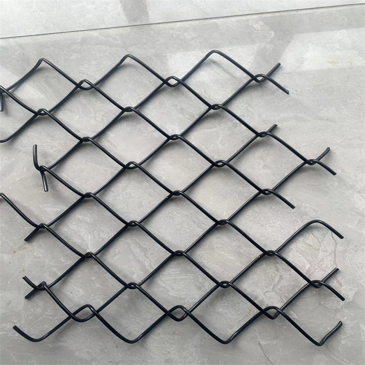 10*10 power coated Chain Link fence gate hardware with post accessories commercial chain link fence panels