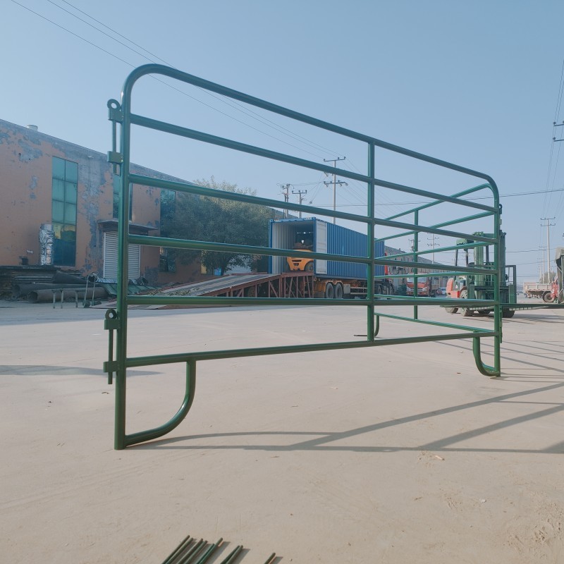 Economy portable cattle/horse panels used 6ft 12ft horse fence panels galvanized/powder coated cattle corral panels