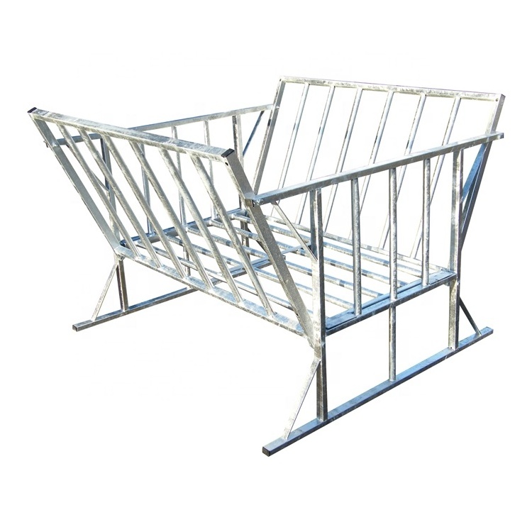 FEEDER GALVANIZED SHEEP panels and hay feeder 4' with ROOF or not