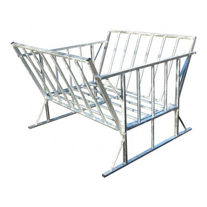 FEEDER GALVANIZED SHEEP panels and hay feeder 4' with ROOF or not