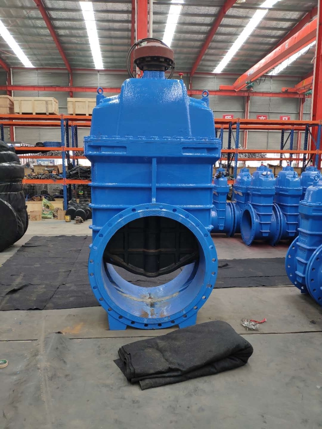 Water Valve Ductile Iron Flanged Gate Valve manufacture