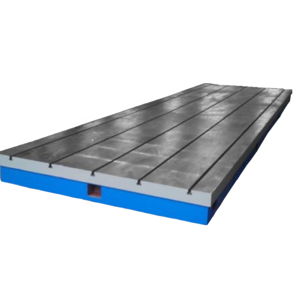 Cast Iron welding Table testing surface plate With T slot