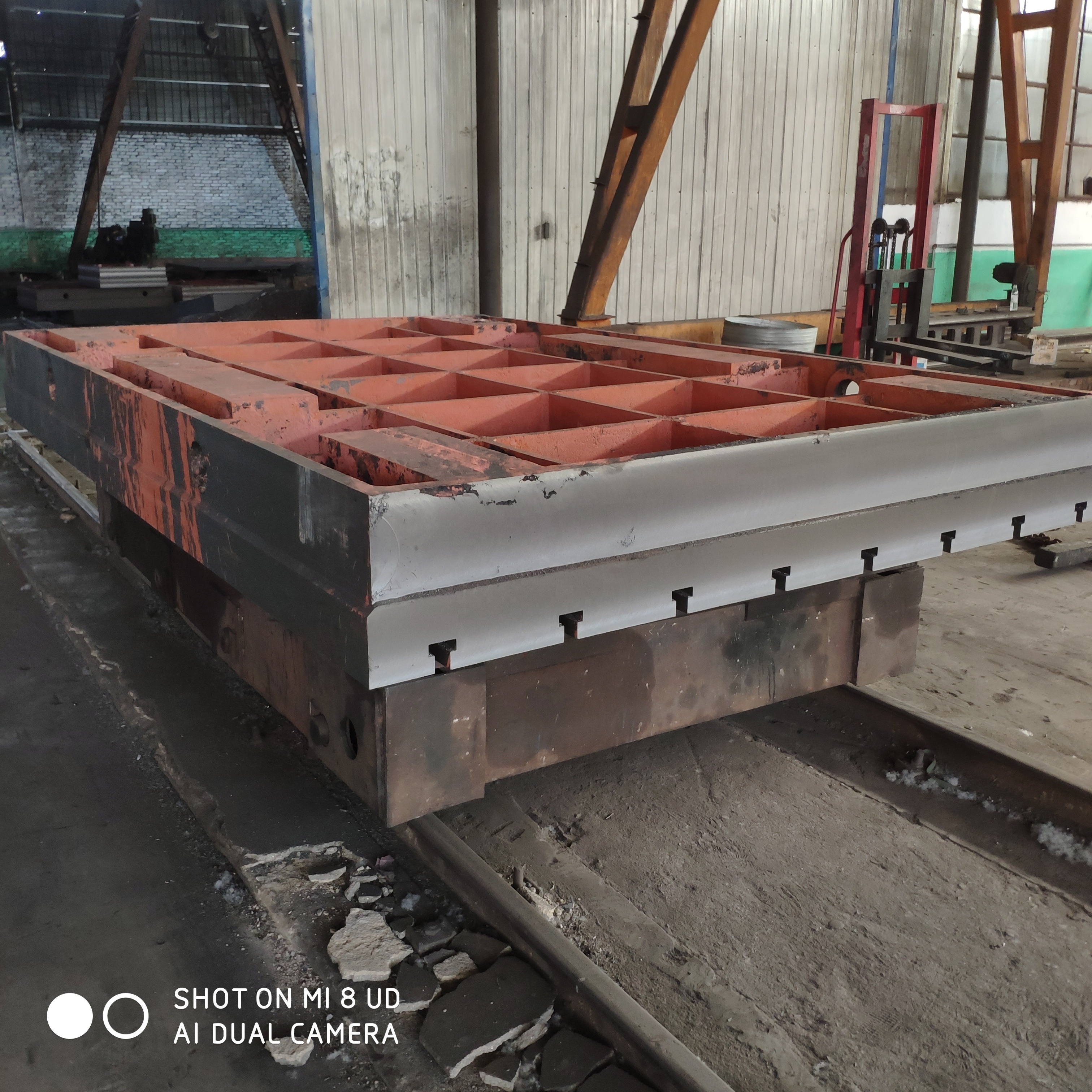 Cast Iron welding Table testing surface plate With T slot