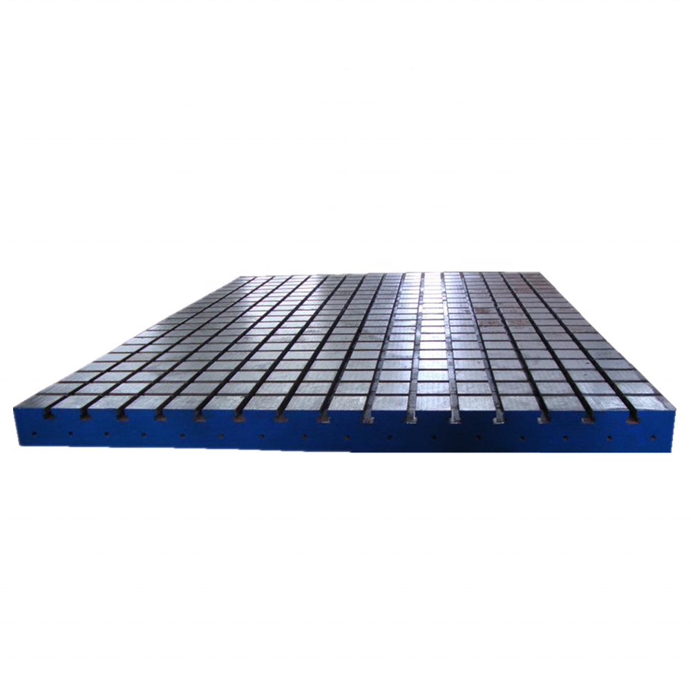 High quality cast iron T slot floor table