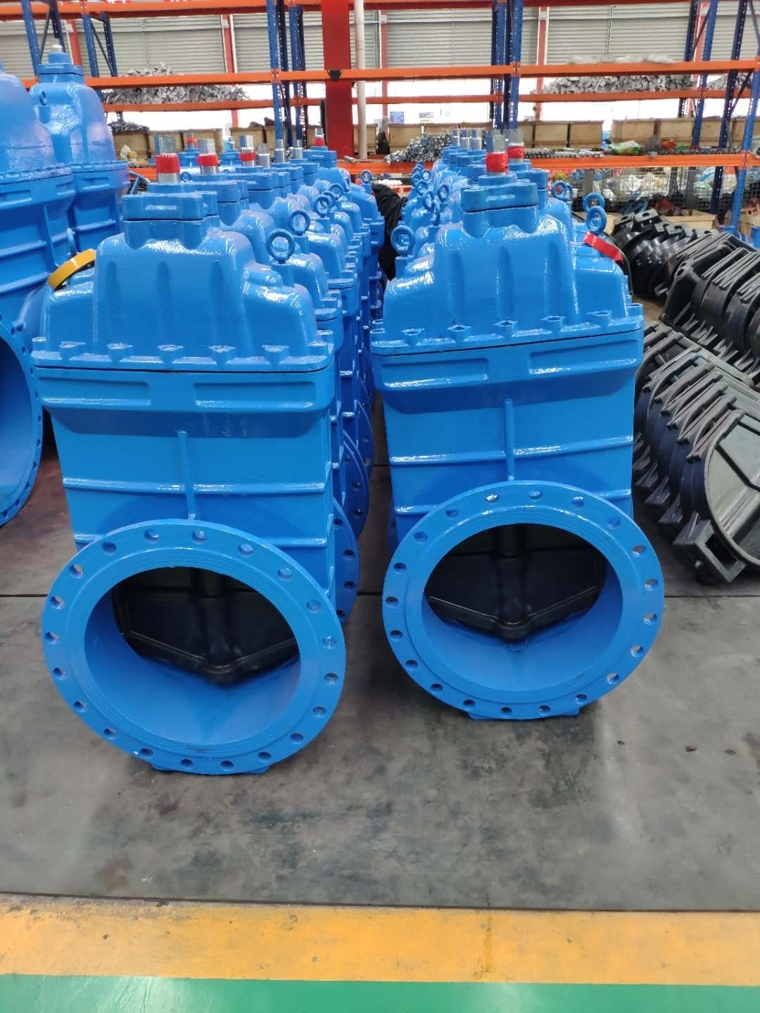 Water Valve Ductile Iron Flanged Gate Valve manufacture