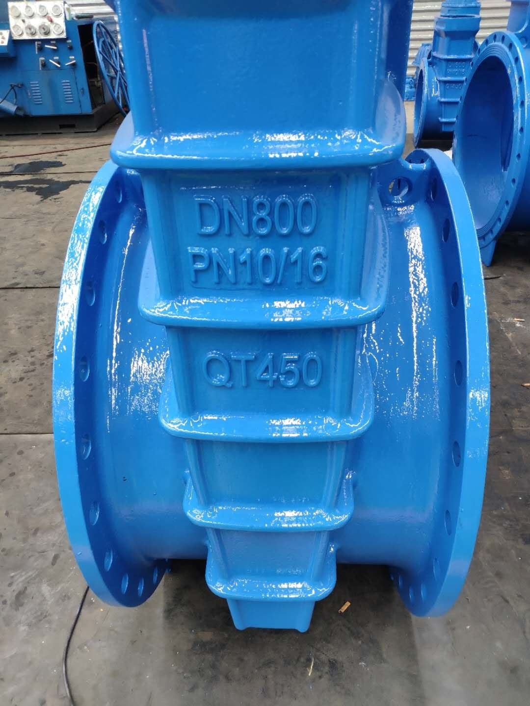 Water Valve Ductile Iron Flanged Gate Valve manufacture