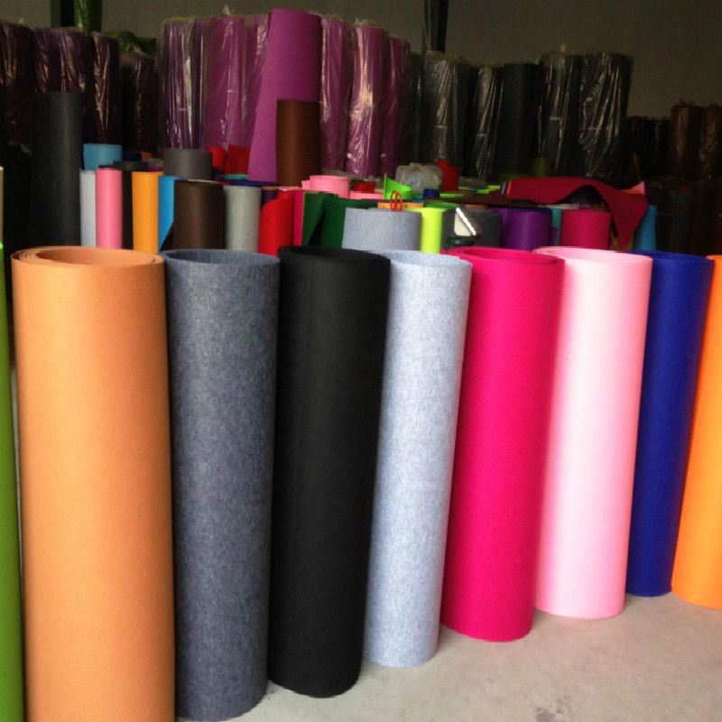 Stiff polyester felt sheets 1 mm 2 mm 3 mm hard Craft Felt Sheets Thick Stiff Craft Felt Stiff Felt Fabric Sheets