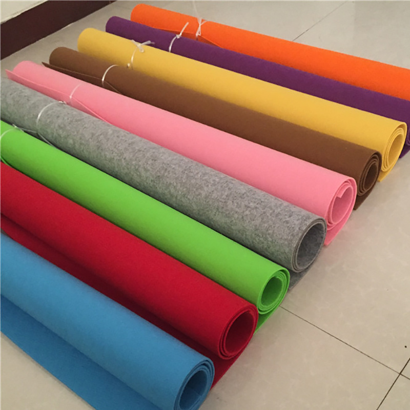 Stiff polyester felt sheets 1 mm 2 mm 3 mm hard Craft Felt Sheets Thick Stiff Craft Felt Stiff Felt Fabric Sheets