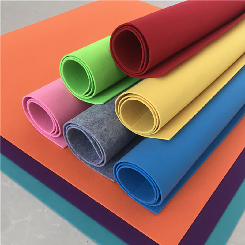 Stiff polyester felt sheets 1 mm 2 mm 3 mm hard Craft Felt Sheets Thick Stiff Craft Felt Stiff Felt Fabric Sheets