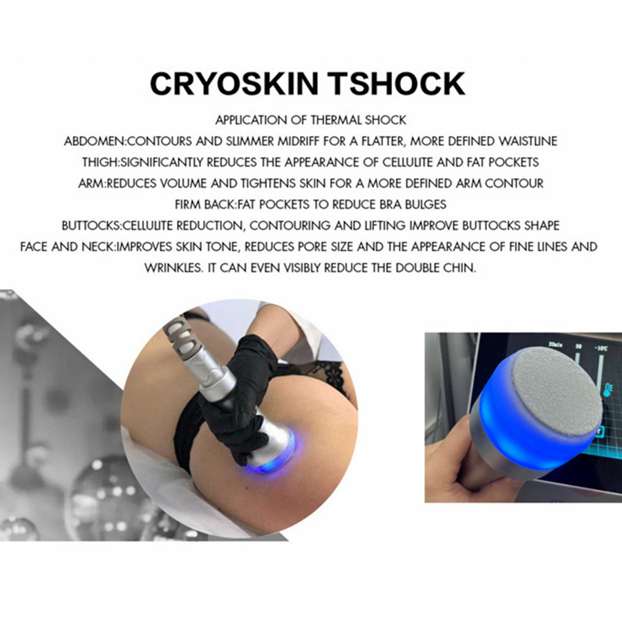 New Design Innovative Fast Results Fat Reduction Cryotoning Cryofacial Cryoslimmingl Cryoskin Cryo Tshock 4.0 Machine