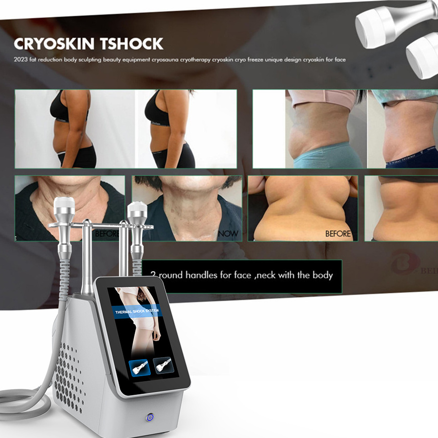 New Design Innovative Fast Results Fat Reduction Cryotoning Cryofacial Cryoslimmingl Cryoskin Cryo Tshock 4.0 Machine