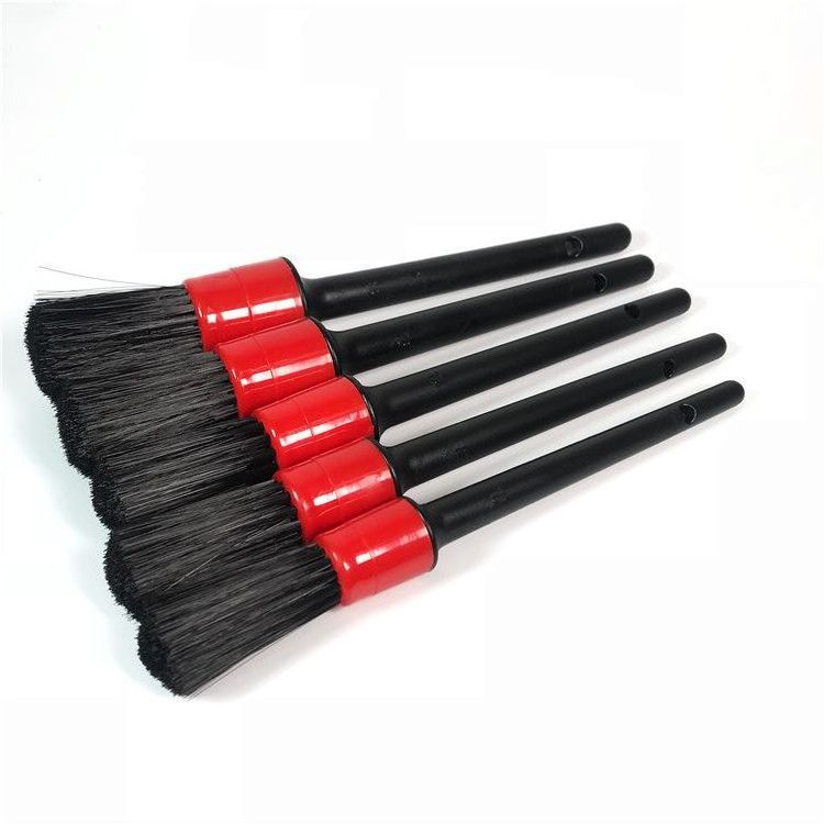 Nylon Car Auto Detailing Brush Set For Cleaning Wheel Rim Carpet Dashboard Washing Brushes