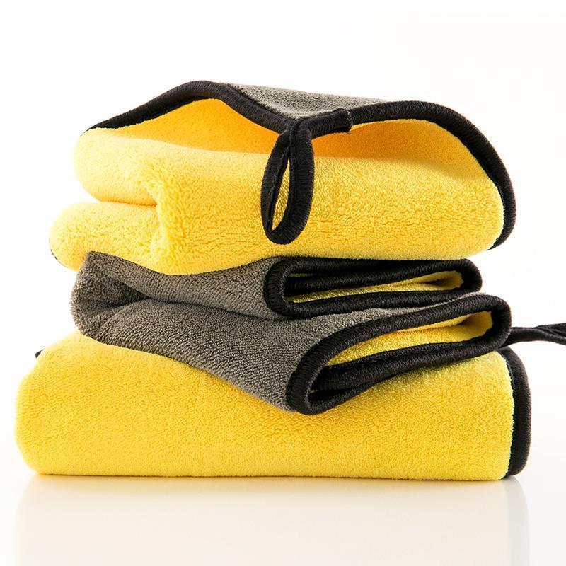 600gsm 800gsm 1000gsm Car Cleaning Cloth Microfiber Towel Quick Dry Micro Fiber Cloth Car Wash Drying Towel