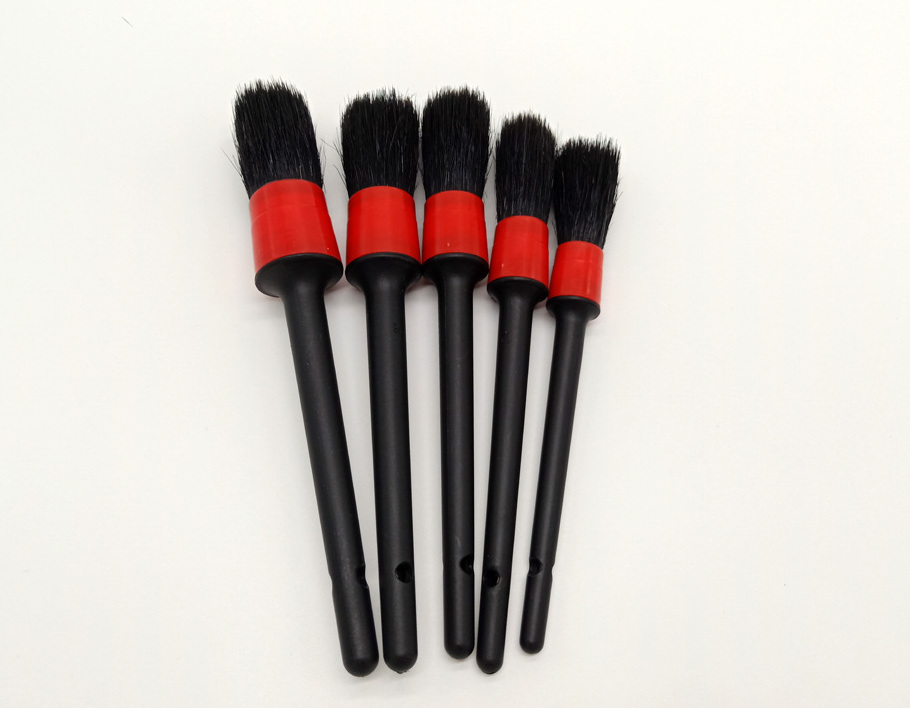 Nylon Car Auto Detailing Brush Set For Cleaning Wheel Rim Carpet Dashboard Washing Brushes