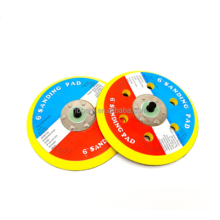 5Inch Abrasive Disc 125mm  Dual Action Hook/Loop DA random Orbital Sanding Sander Backing Pad 5/16