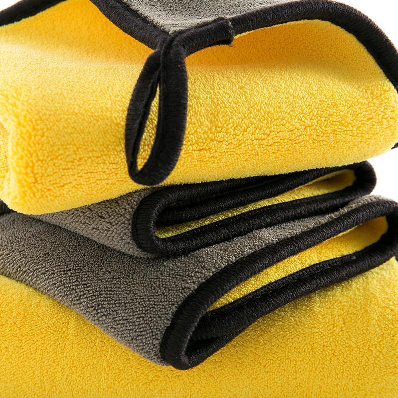 600gsm 800gsm 1000gsm Car Cleaning Cloth Microfiber Towel Quick Dry Micro Fiber Cloth Car Wash Drying Towel