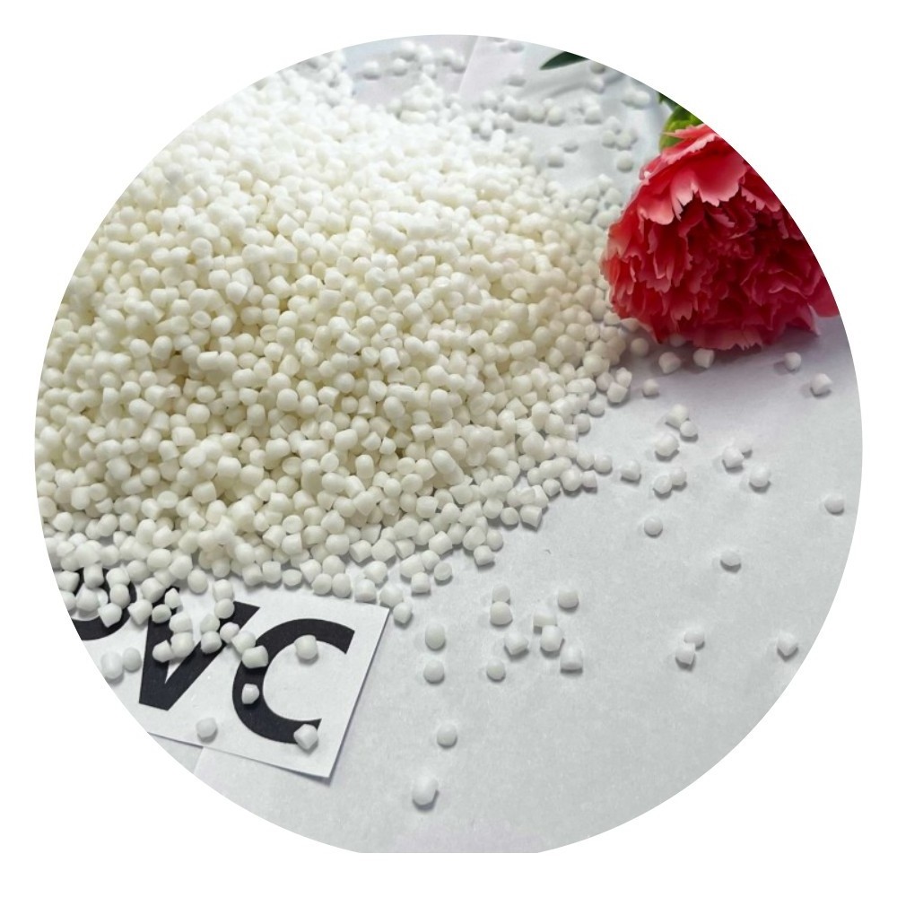 Non-toxic and odorless PVC injection grade plastic particles aging resistance cold resistance high temperature PVC raw materials