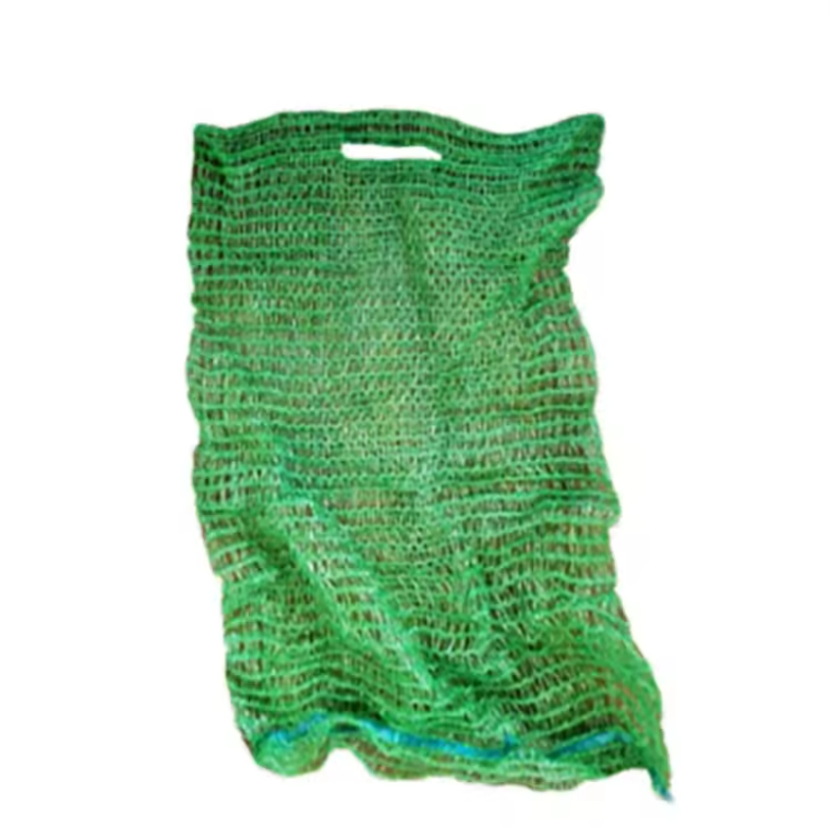 Promotional Drawstring folding reusable PP mesh sacks bags for packing Vegetable Potato Tomato Onion Fruit Apple Lemon firewood