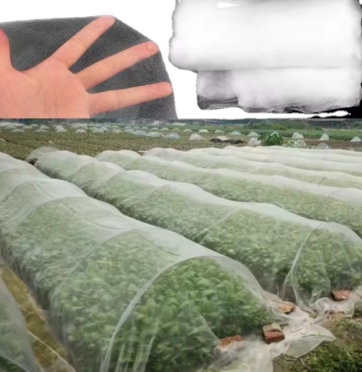 40 50 60 Mesh Agriculture Insect Net Greenhouse Garden HDPE Plastic Fly Screen Proof Mesh for Vegetable Protection