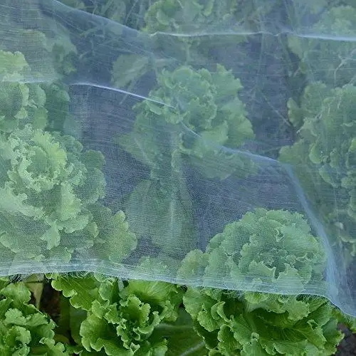 Nylon Insect Proof Net Screen Mesh / Agricultural HDPE Greenhouse Anti Insect Net For Vegetable Gardens