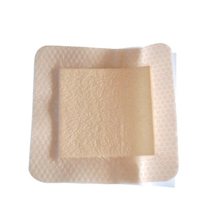 Excellent Absorbent Polyurethane Foam Wound Dressing with Medical Silicone for Burns, Acute Wounds and bruises