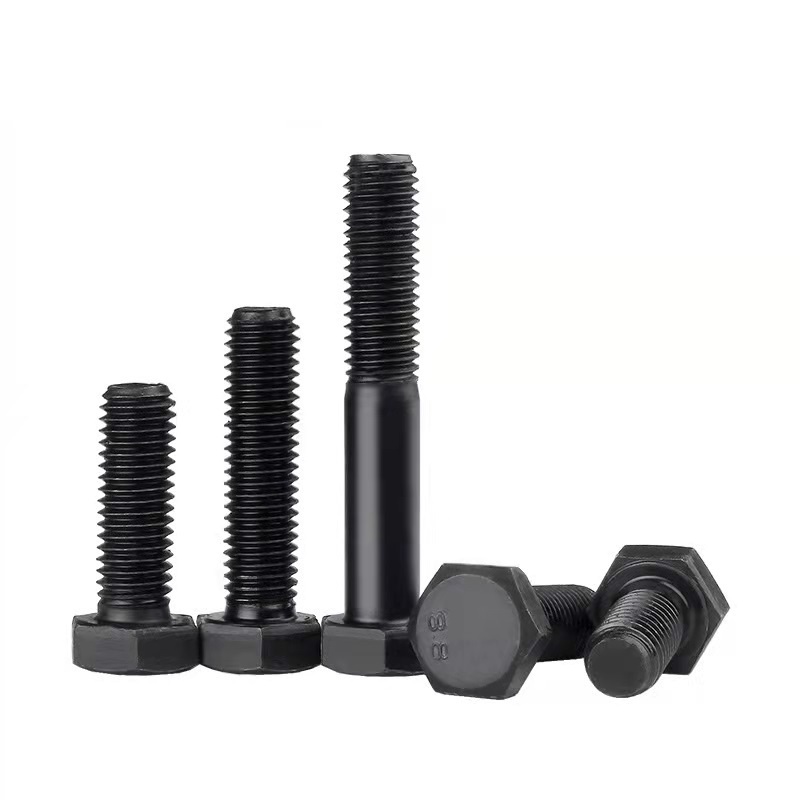 High Quality M8-M36 M10 Steel Hex Bolts and Nuts DIN933 934 Variety Sizes and Lengths Phosphate Finish