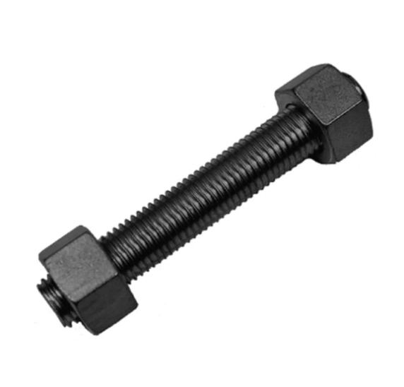 Carbon Steel Din 975 DIN976 UNC UNF Zinc Plated B7 galvanized black Stud Bolt And Nut Threaded Rods