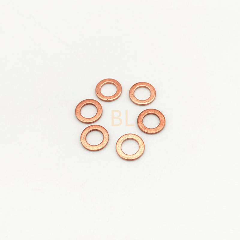 o ring flat copper spray gasket  washer diesel injector copper washer kit set gasket seal