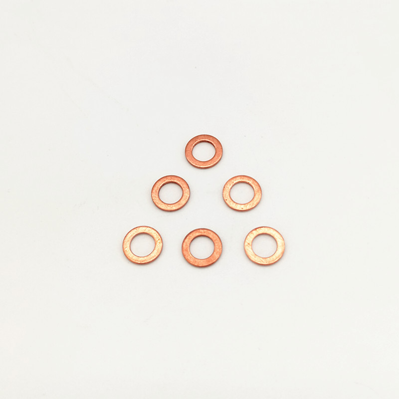 o ring flat copper spray gasket  washer diesel injector copper washer kit set gasket seal