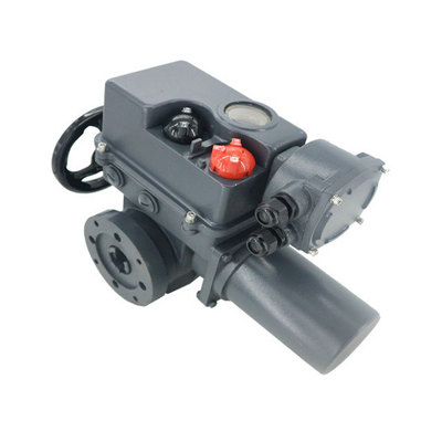 DN200 CF8 Regulating valve electric actuator 380V 220V 4-20mA 5G remote control hydraulic electric gate valve actuator