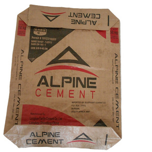 pp woven bag manufacturer  50kg 25kg  AD Star portland cement packaging sacks kraft paper bags