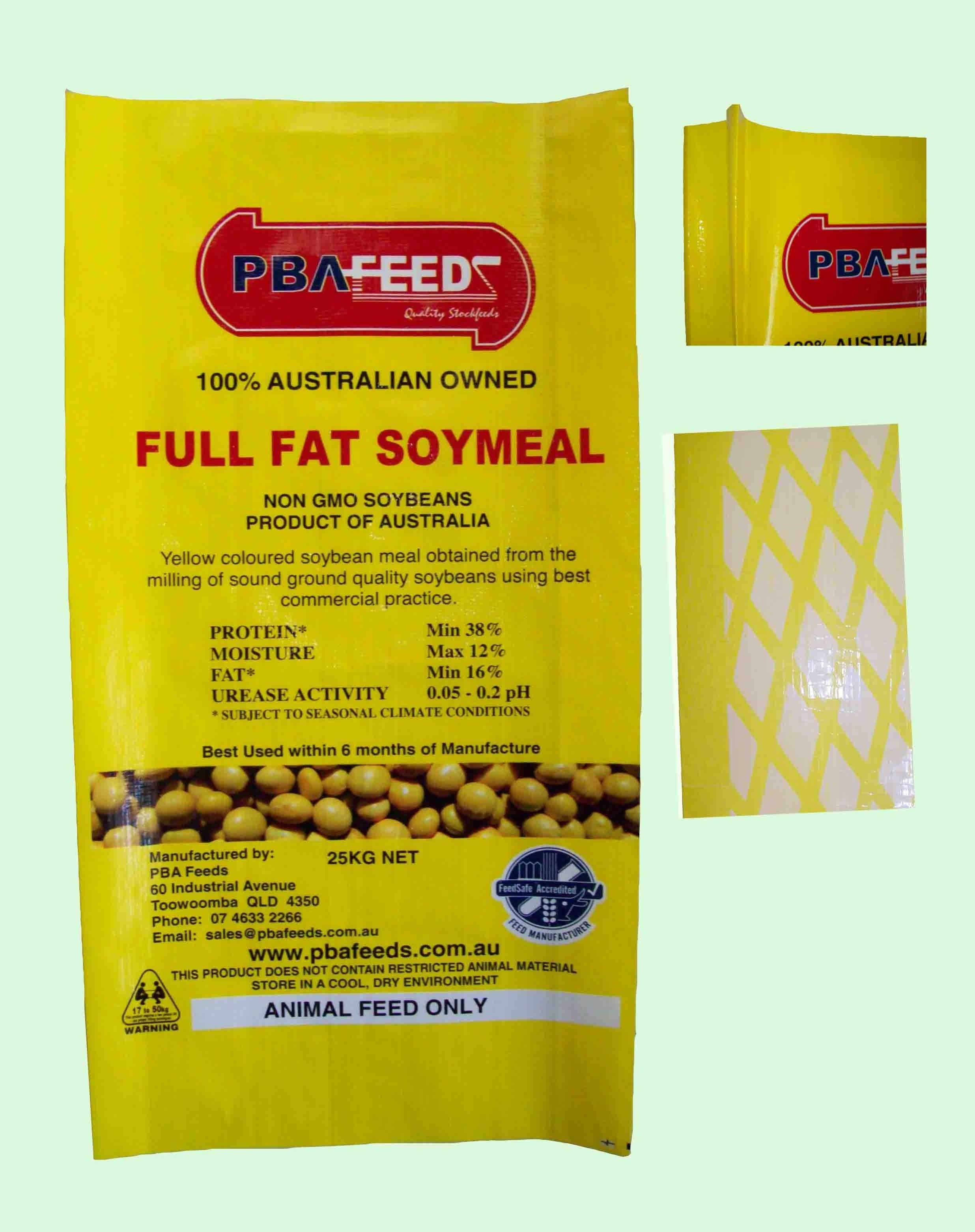 customized print logo side gusset laminated woven pp bags packaging for animal feed,fertilizer,seeds,cat litter plastic sack