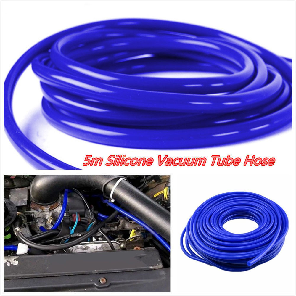 Universal Rubber Pipe 6mm 8mm 10mm Black Blue Red Flexible Car Coolant Silicone Vacuum Hose Tube