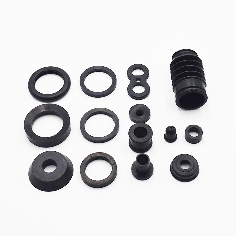 High quality vibration 2mm Thickness Round Anti Slip Black Rubber Washer Feet Pad with washer