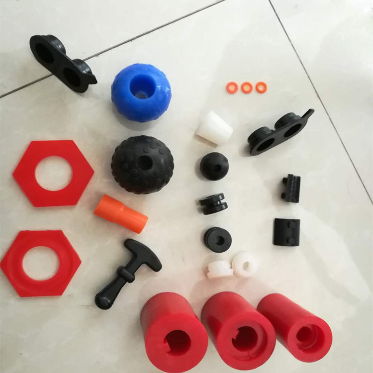 Customized High Quality Heat Resistant silicone parts red black yellow silicone products