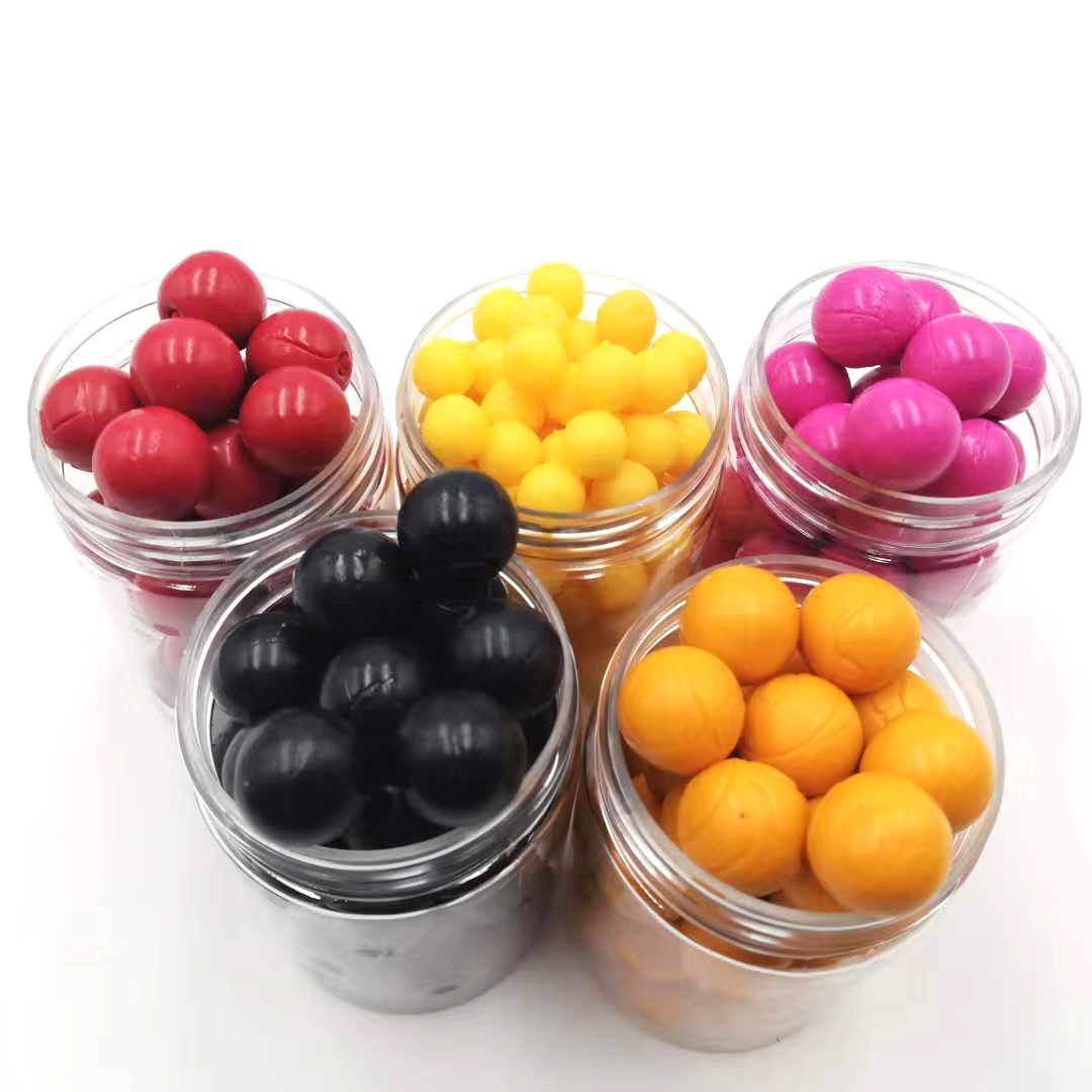 Carp Fishing Lure Pop Ups Floating Ball Beads Rubber Carp Fishing Bait