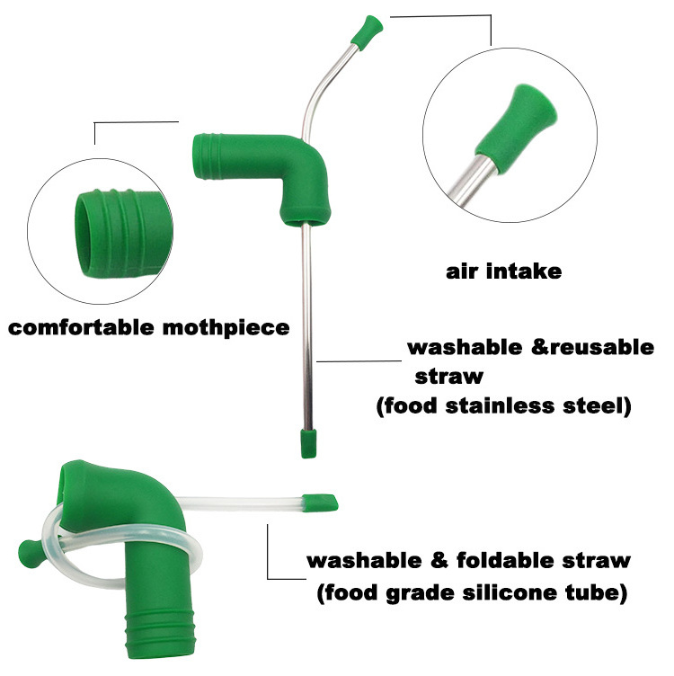 Beer snorkel with cleaning brush Beer Funnel drinking games snorkel