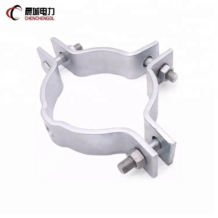 OEM Pole Band/Pole Clamp/Pole Bracket Over Head Line Accessories For Electrical Pole For Concrete Pole  Electrical Equipment Har