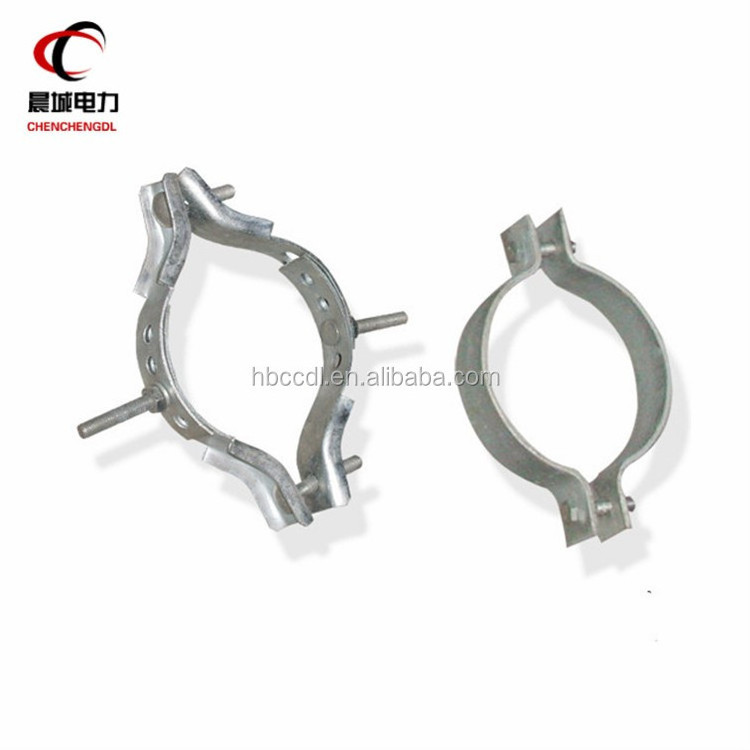 OEM Pole Band/Pole Clamp/Pole Bracket Over Head Line Accessories For Electrical Pole For Concrete Pole  Electrical Equipment Har