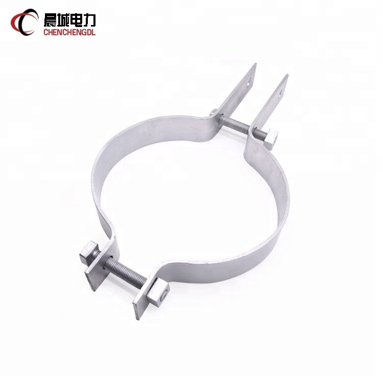 OEM Pole Band/Pole Clamp/Pole Bracket Over Head Line Accessories For Electrical Pole For Concrete Pole  Electrical Equipment Har